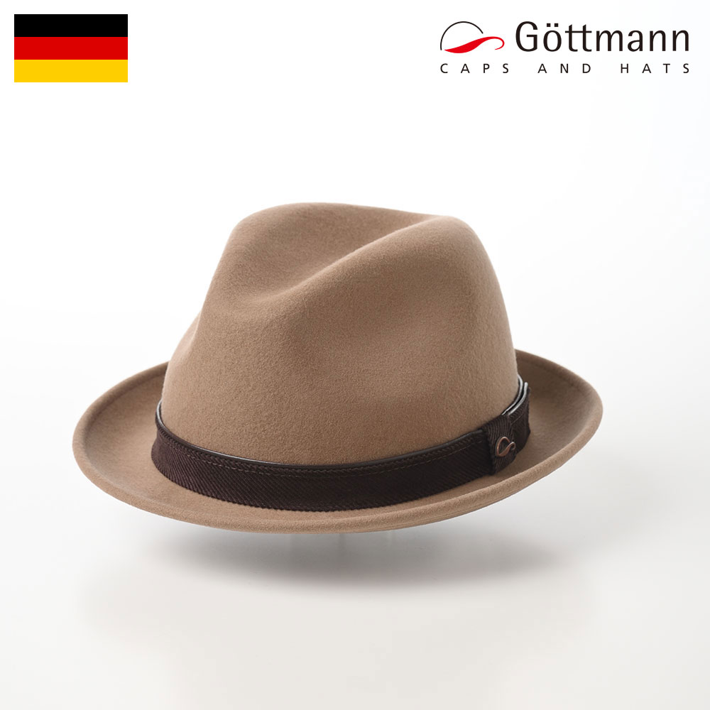 Gottmann ゴットマン 帽子 メンズ レディース ブランド Trilby Wool