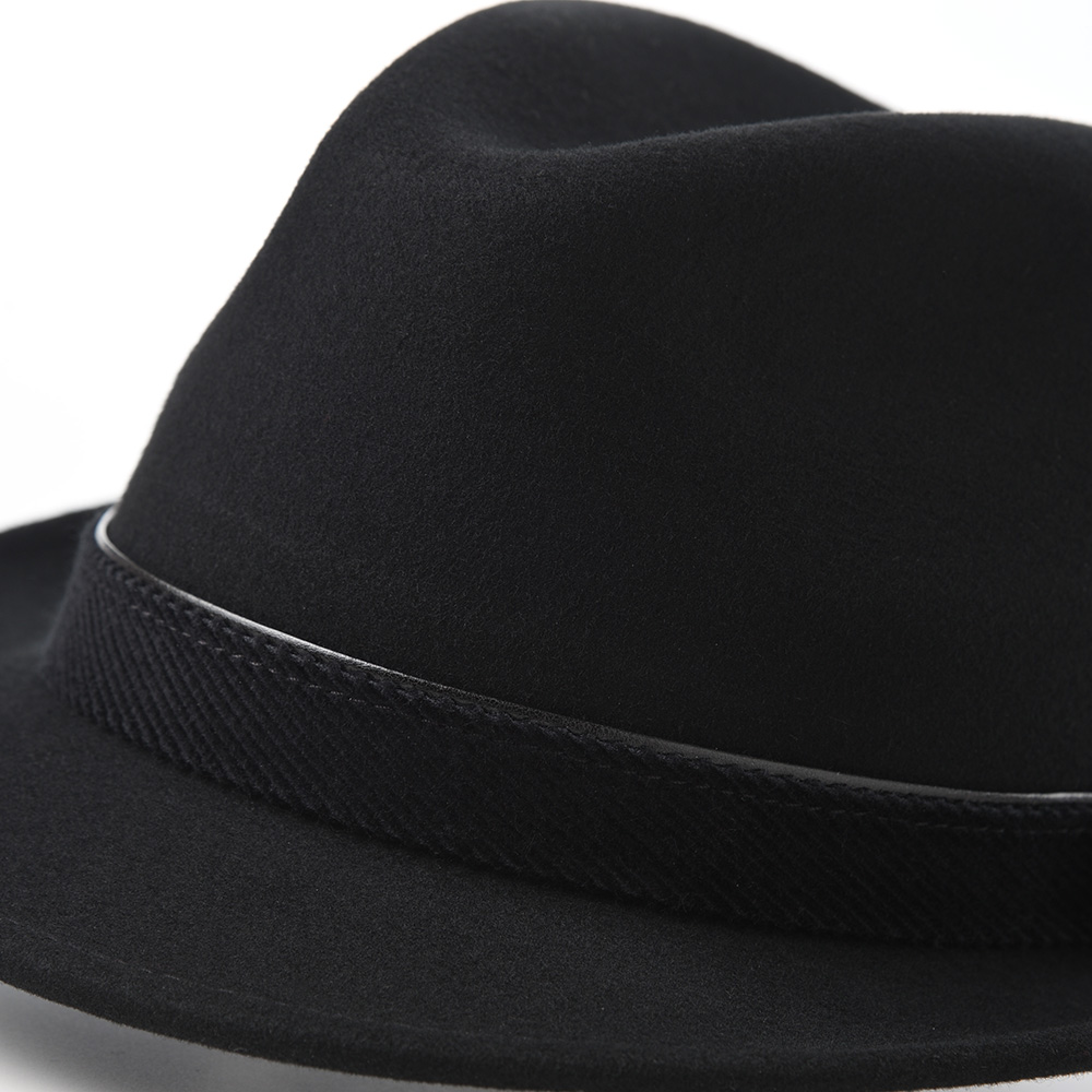 Gottmann ゴットマン 帽子 メンズ レディース ブランド Trilby Wool Hat（トリルビー ウールハット） G12287 ブラック