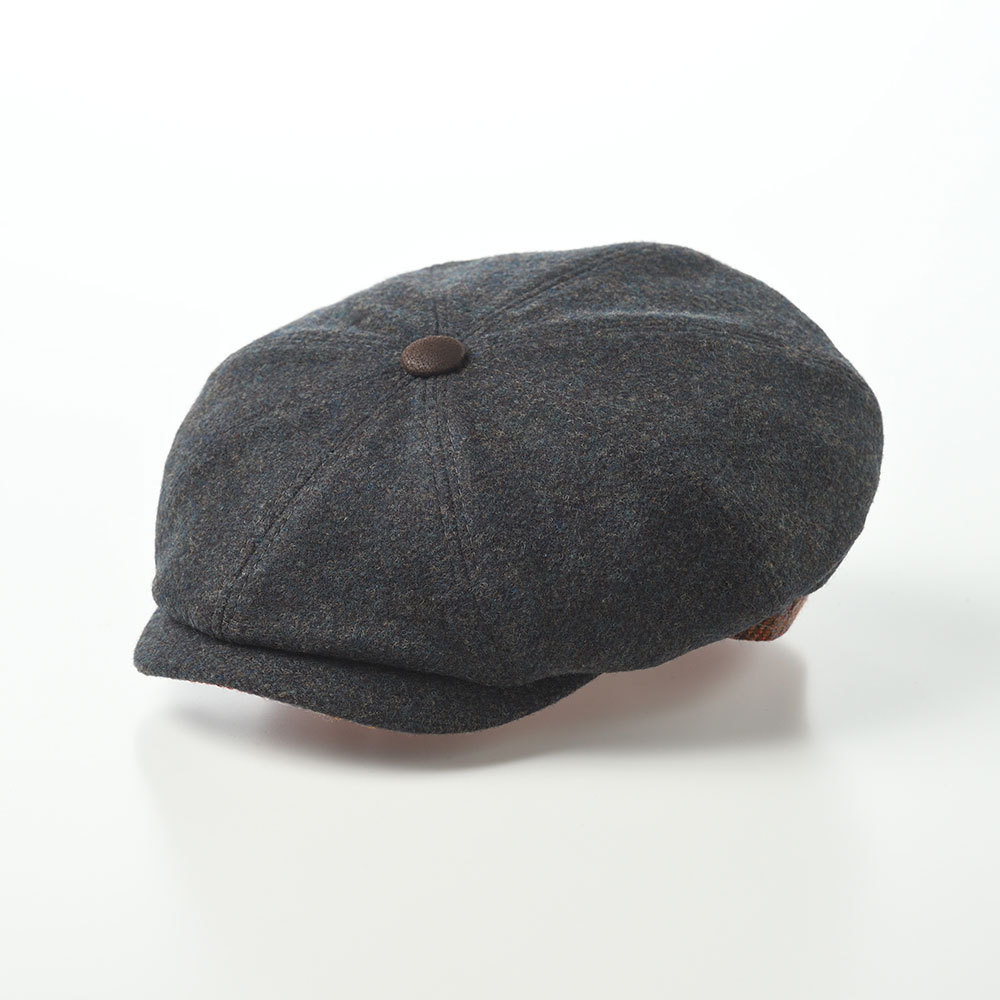 HIGHLANDS CROSS ウールキャスケット メンズ 帽子 秋 冬 キャップ 暖か Campbell Wool 004（キャンベル ウール）  ダークグリーン