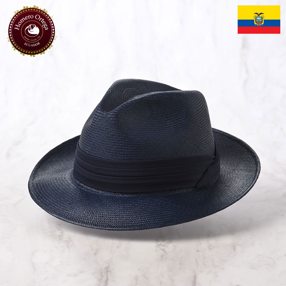Homero Ortega（オメロ オルテガ） パナマハット 中折れハット 帽子