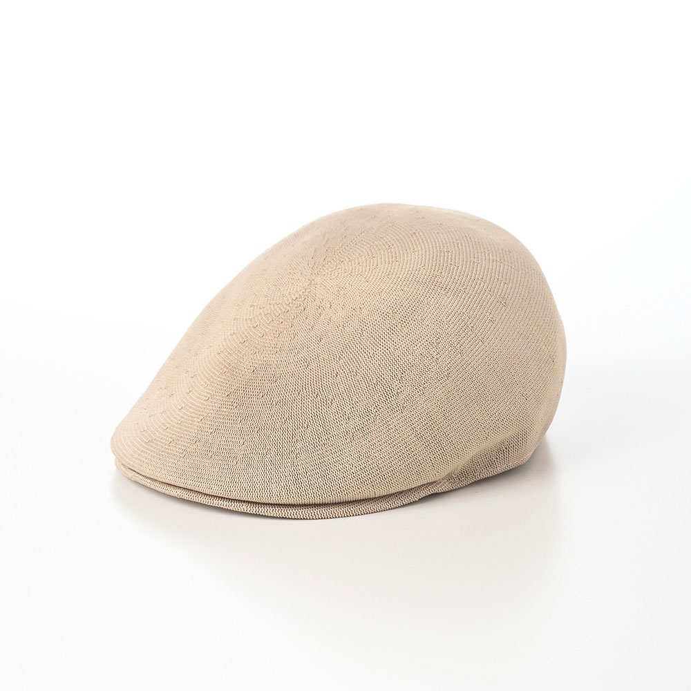 ブランド古着！ KANGOL カンゴール ダイヤ柄 ハンチング ブラウンベージュ KANGOL クリアランスクーポン カンゴール 帽子 ハンチング帽