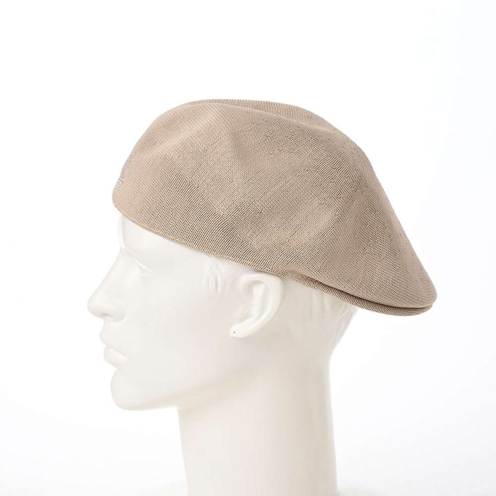 ブランド古着！ KANGOL カンゴール ダイヤ柄 ハンチング ブラウンベージュ KANGOL クリアランスクーポン カンゴール 帽子 ハンチング帽