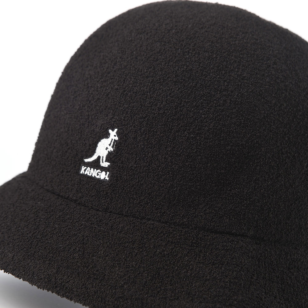 XL 美品 KANGOL メトロハット バケットハット カンゴール 黒 ブラック KANGOL カンゴール 帽子 メトロハット ブランド オールシーズン