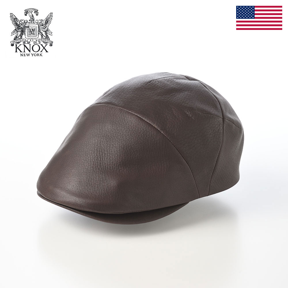 KNOX（ノックス） ハンチング帽 帽子 メンズ レディース 秋冬 Leather
