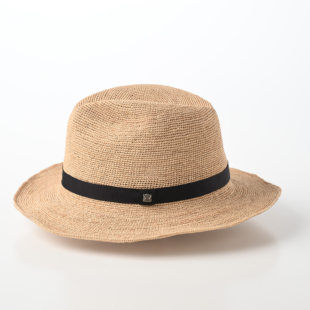 KNOX 帽子 メンズ オールシーズン 春夏秋冬 Raffia Hat Portable（ラフィアハット ポータブル） ナチュラル