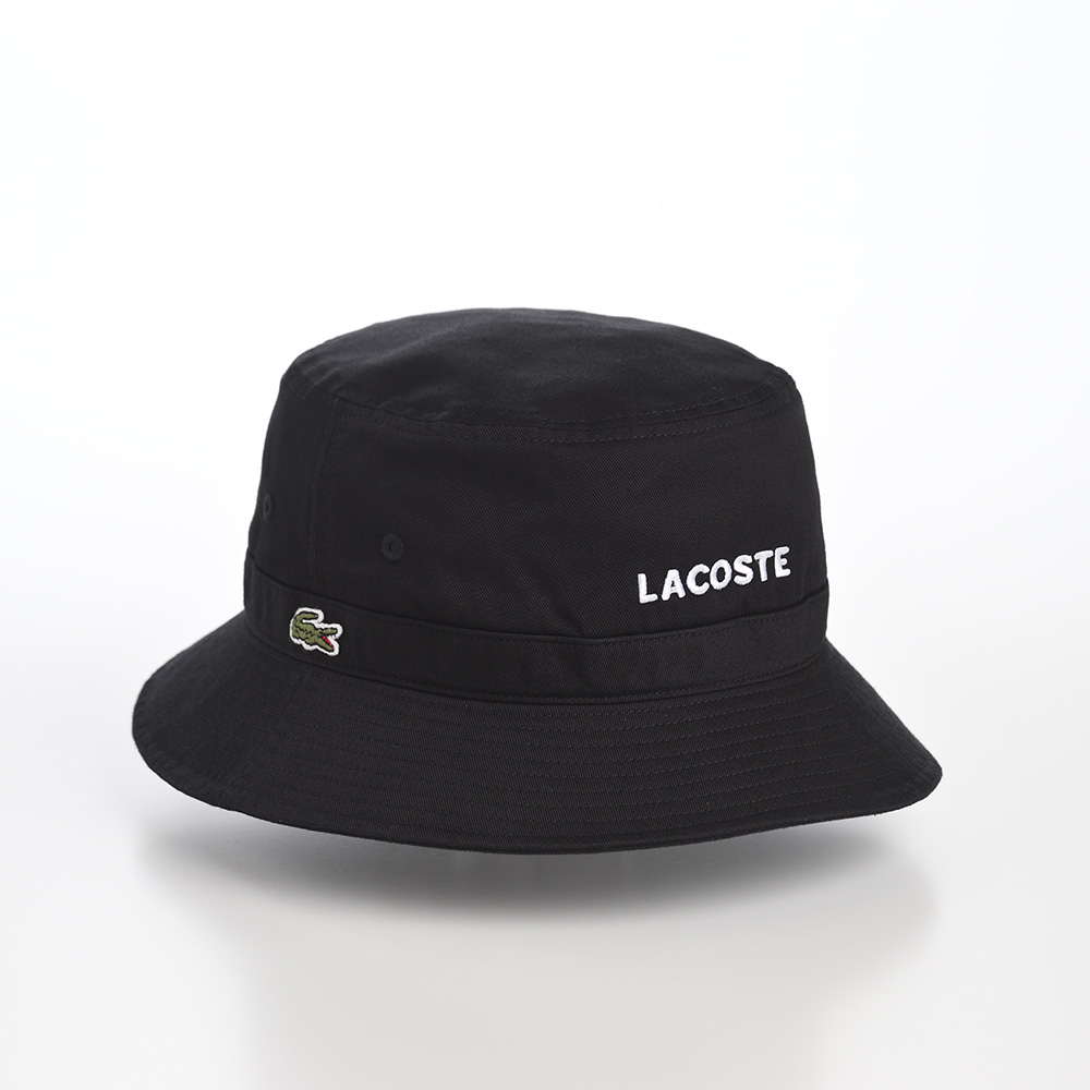 LACOSTE × SUPREME バケットハット ブラック Supreme x Lacoste | Five Panel Hat Streetwear | Black