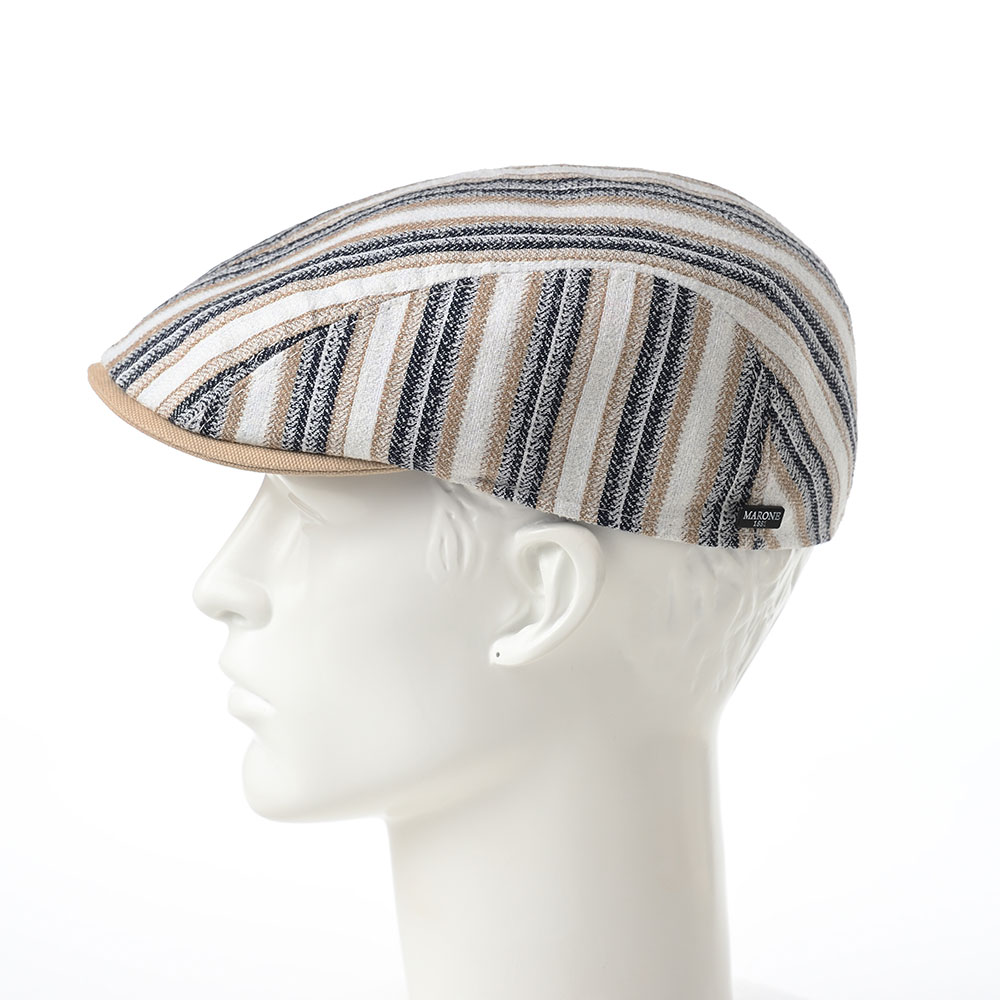 MARONE ハンチング帽 キャップ 帽子 メンズ 春 夏 CAP 大きいサイズ 