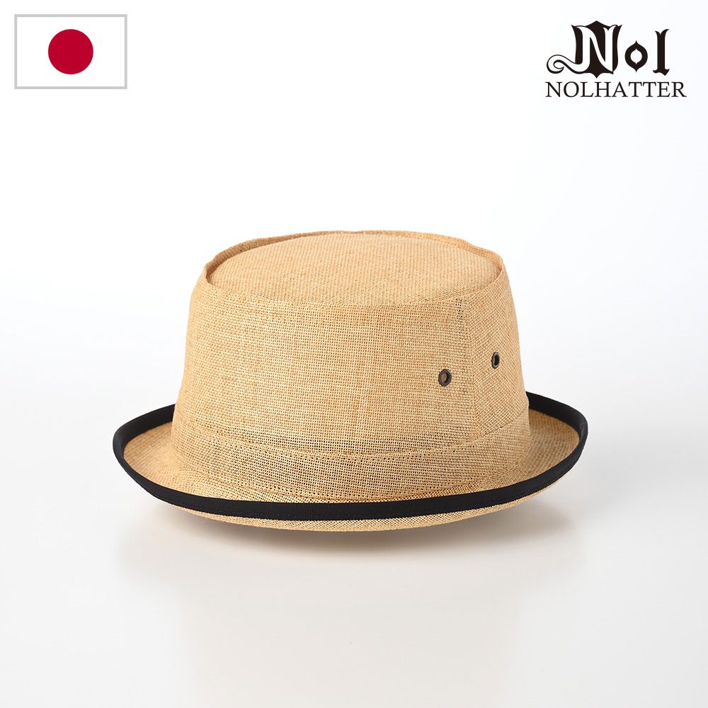 在庫限り40％OFF NOL 帽子 ポークパイハット ストローハット