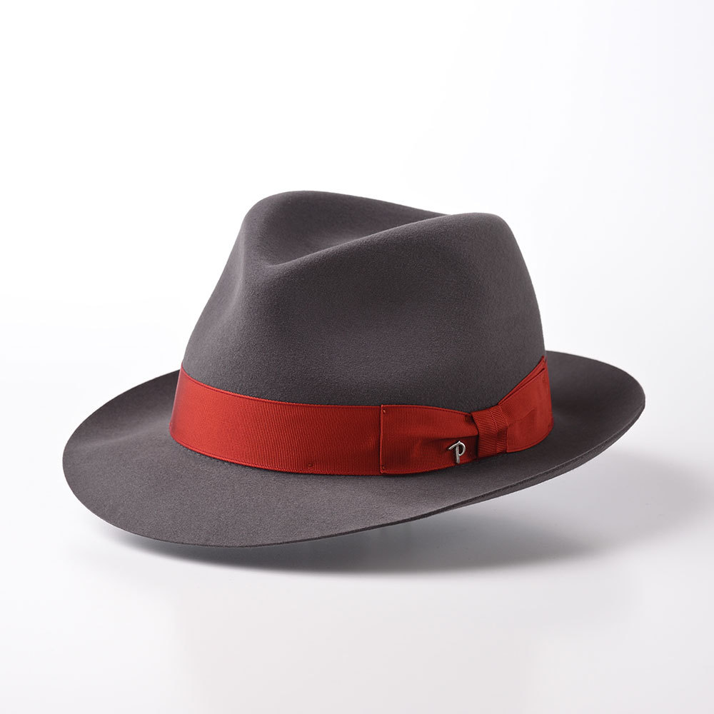 Panizza ウールフェルトハット グレー 60 7 1/4 XL Panizza ウールフェルトハット グレー 60 7 1/4 XL