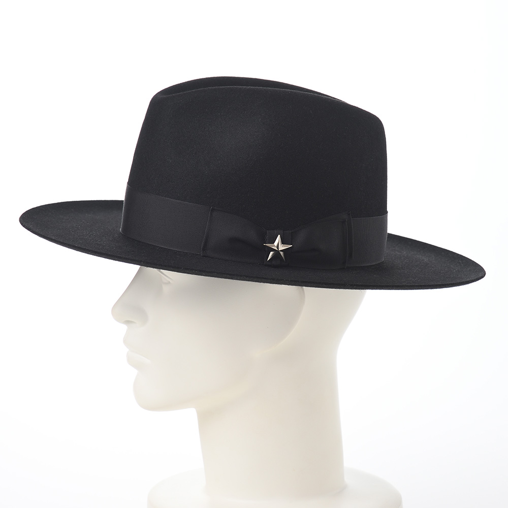 Schott×STETSON　ハット　ブラック　57　ワンスター schott（ショット）の「Schott×STETSON/ショット×ステットソン