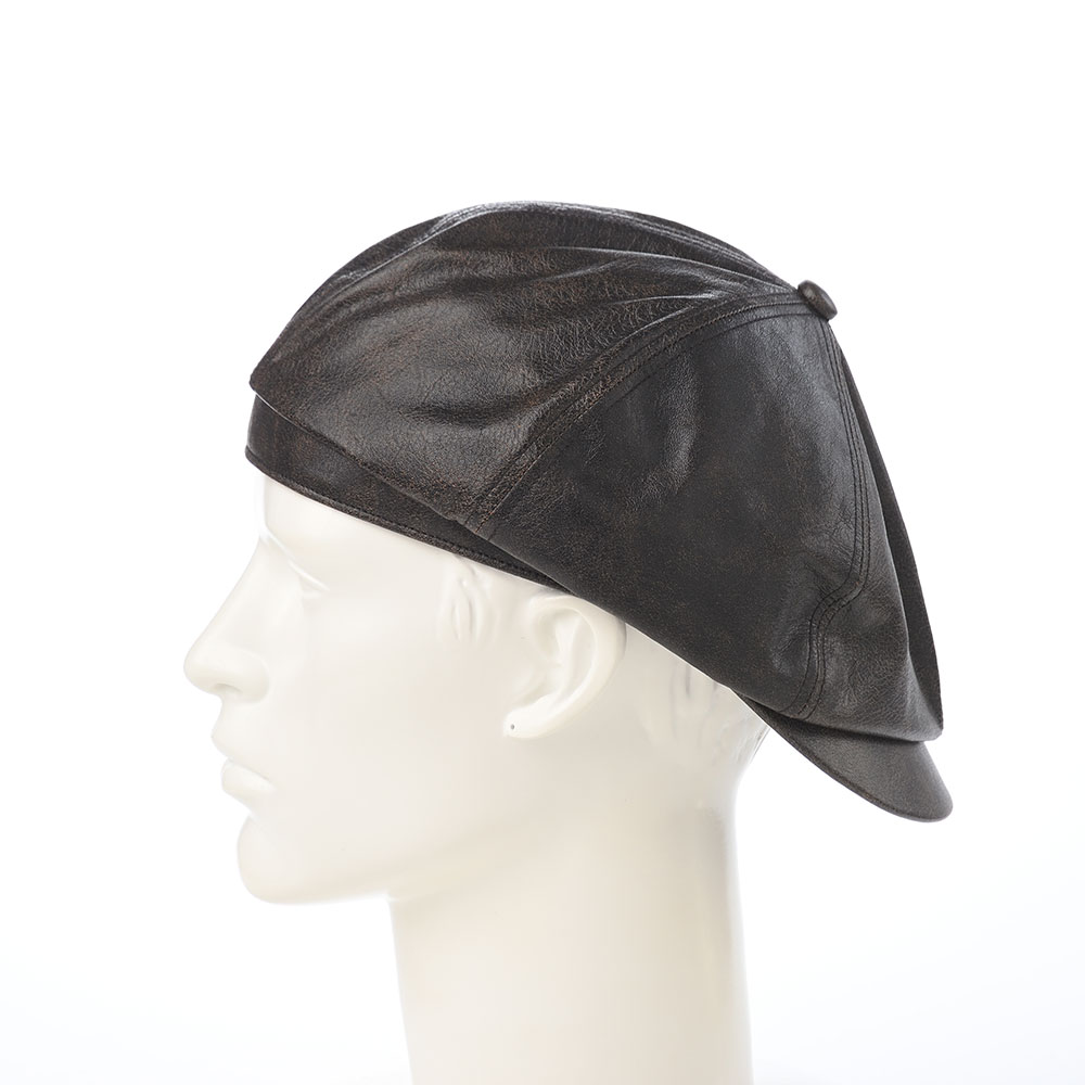 Schott N.Y.C ONE STAR VINTAGE LEATHER CASQUETTE(ワンスター
