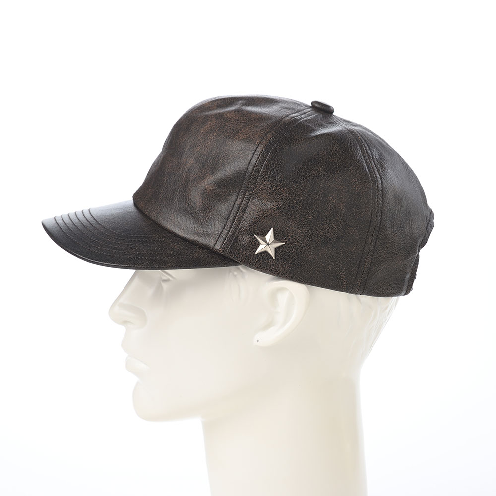 Schott N.Y.C（ショット） ONE STAR VINTAGE LEATHER CAP(ワンスター