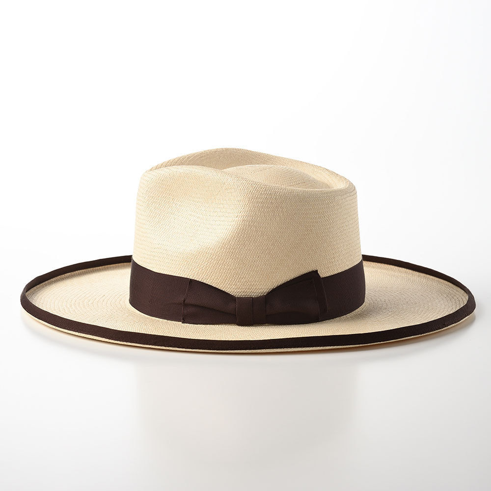 最新入荷 STETSON 透かし編み パナマハット メンズ 帽子 春 夏 中折れハット FLAT LACE PANAMA（フラット レースパナマ）SE584  ナチュラル