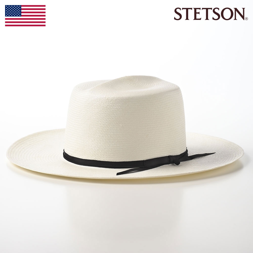 STETSON パナマ帽 メンズハット オプティモハット 帽子 春 夏 OPTIMO PANAMA G8（オプティモパナマ G8）SE598 ホワイト  プレゼント
