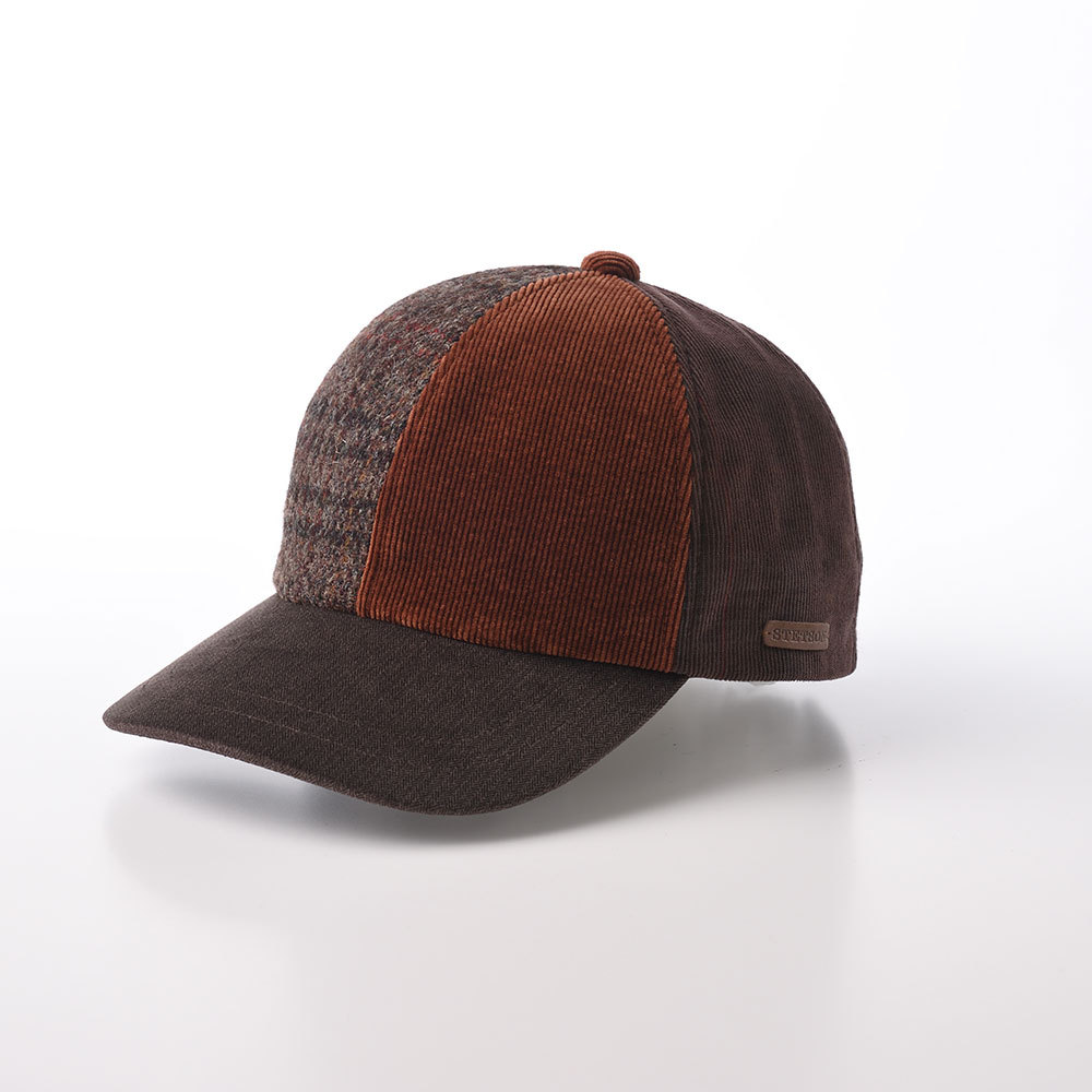 STETSON ブラウンレザーキャップ LEATHER CASQUETTE（レザーキャスケット） SE740 ブラウン