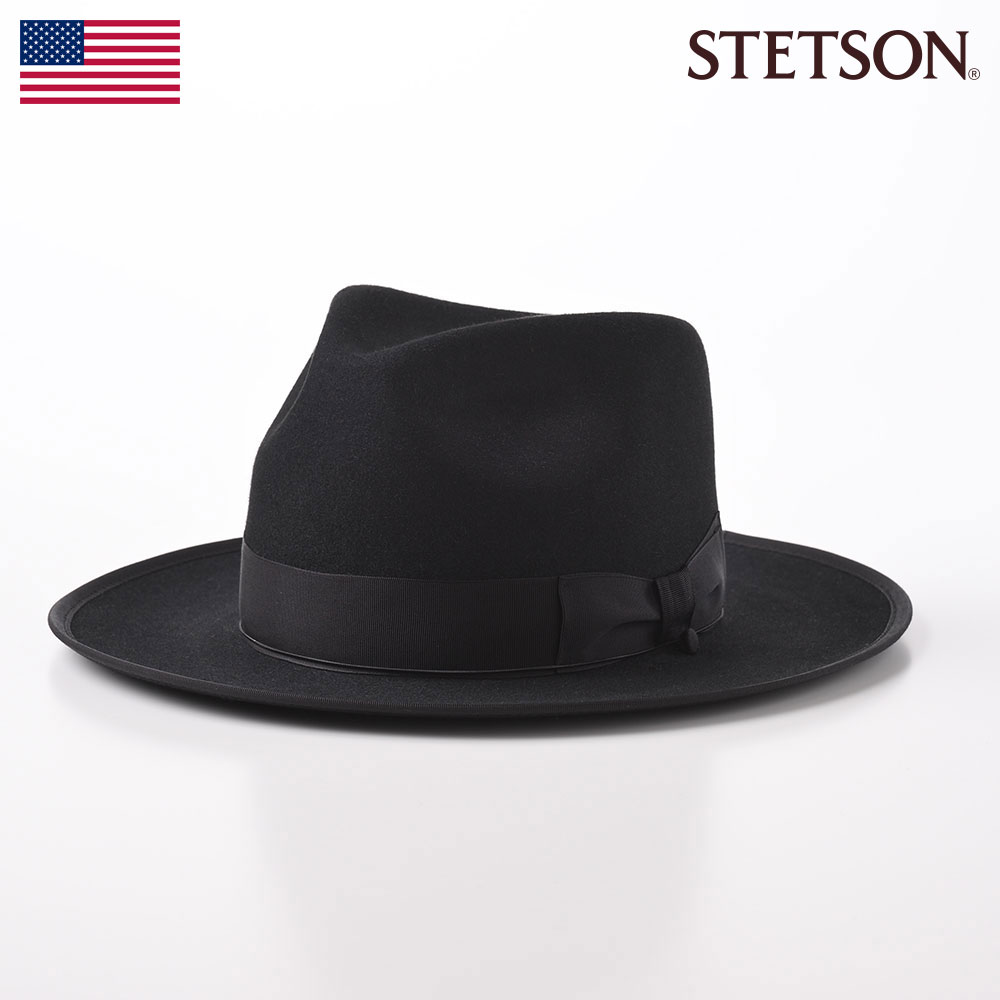 STETSON（ステットソン） 中折れハット ラビットフェルト 帽子 メンズ