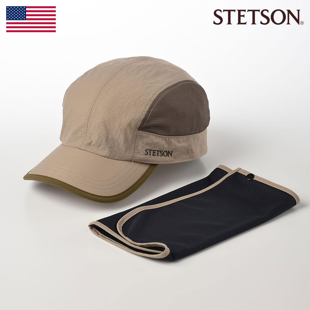 STETSON [stetson sale] 帽子 キャップ CAP 日除け付き メンズ