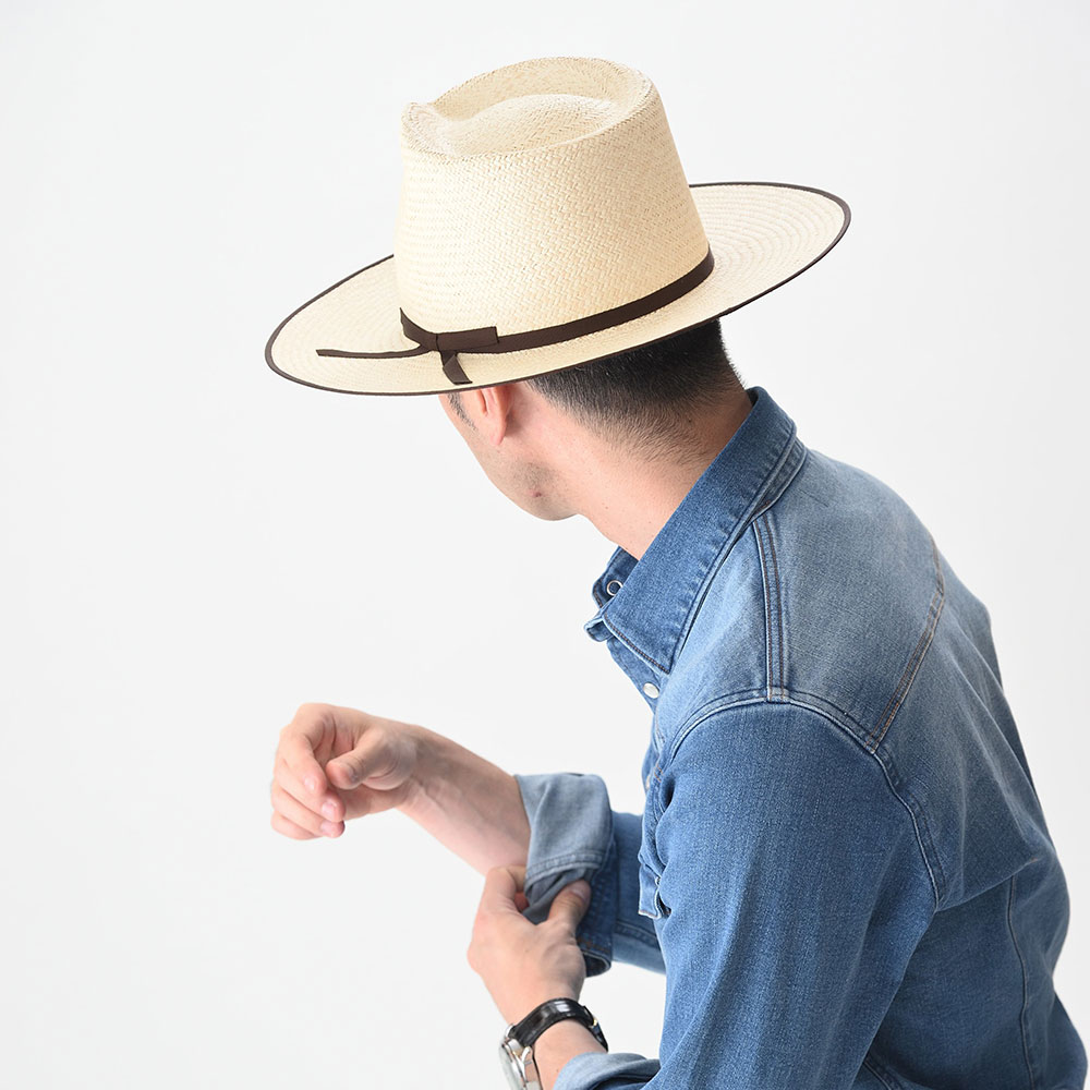 限定製作】【限定製作】STETSON パナマ帽 中折れハット メンズ