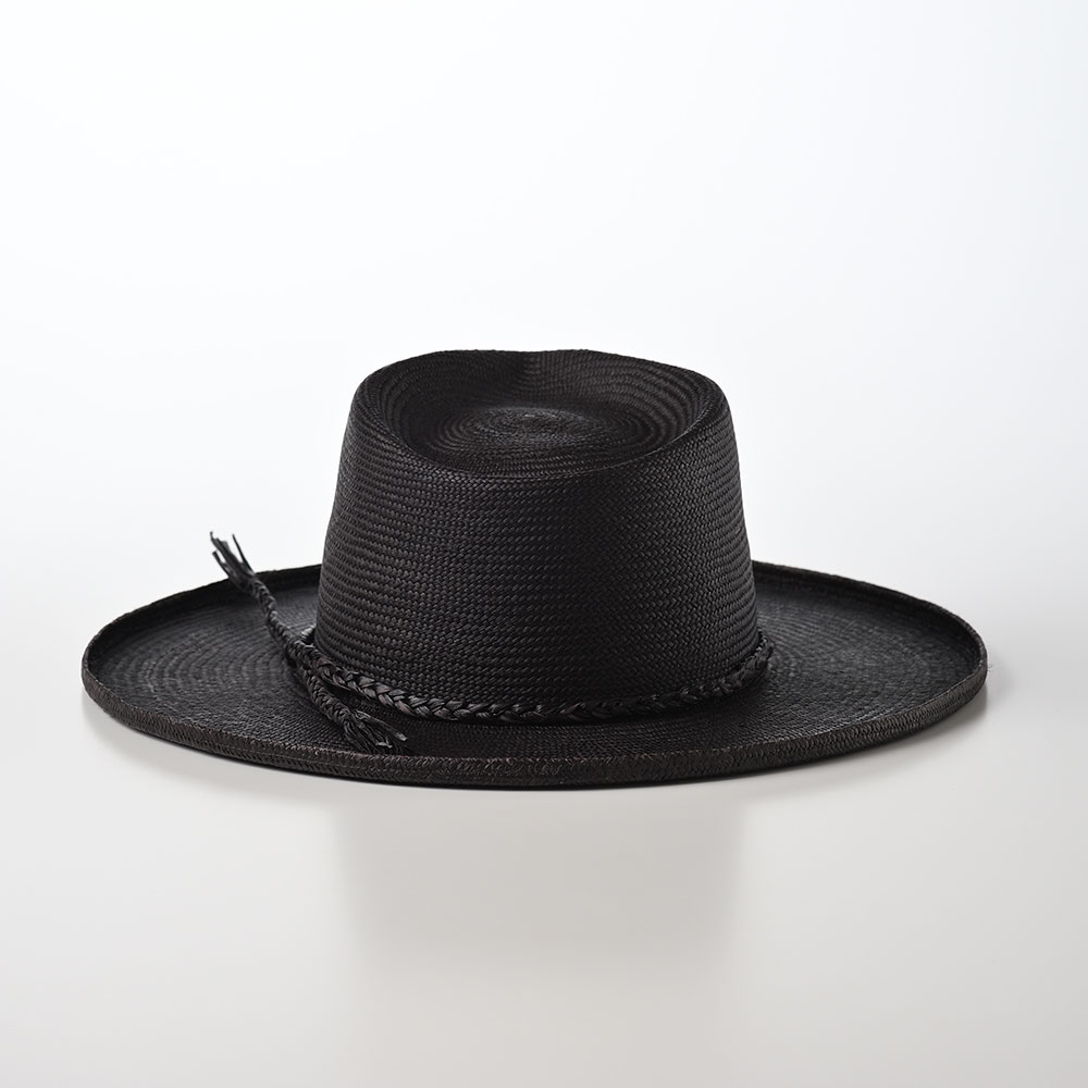 STETSON パナマ帽 パナマハット 中折れハット 帽子 メンズ 春 夏 シンプル 大きいサイズ SERGIO PANAMA（セルジオ パナマ） SE655 ブラック ギフト プレゼント :se655-black:メンズハット・帽子専門店 時谷堂 - 通販 - Yahoo!ショッピング