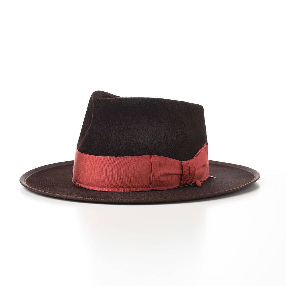 STETSON 帽子 メンズ レディース COMPASS version2 ブラウン おしゃれ 外出 旅行 父の日ギフトの画像