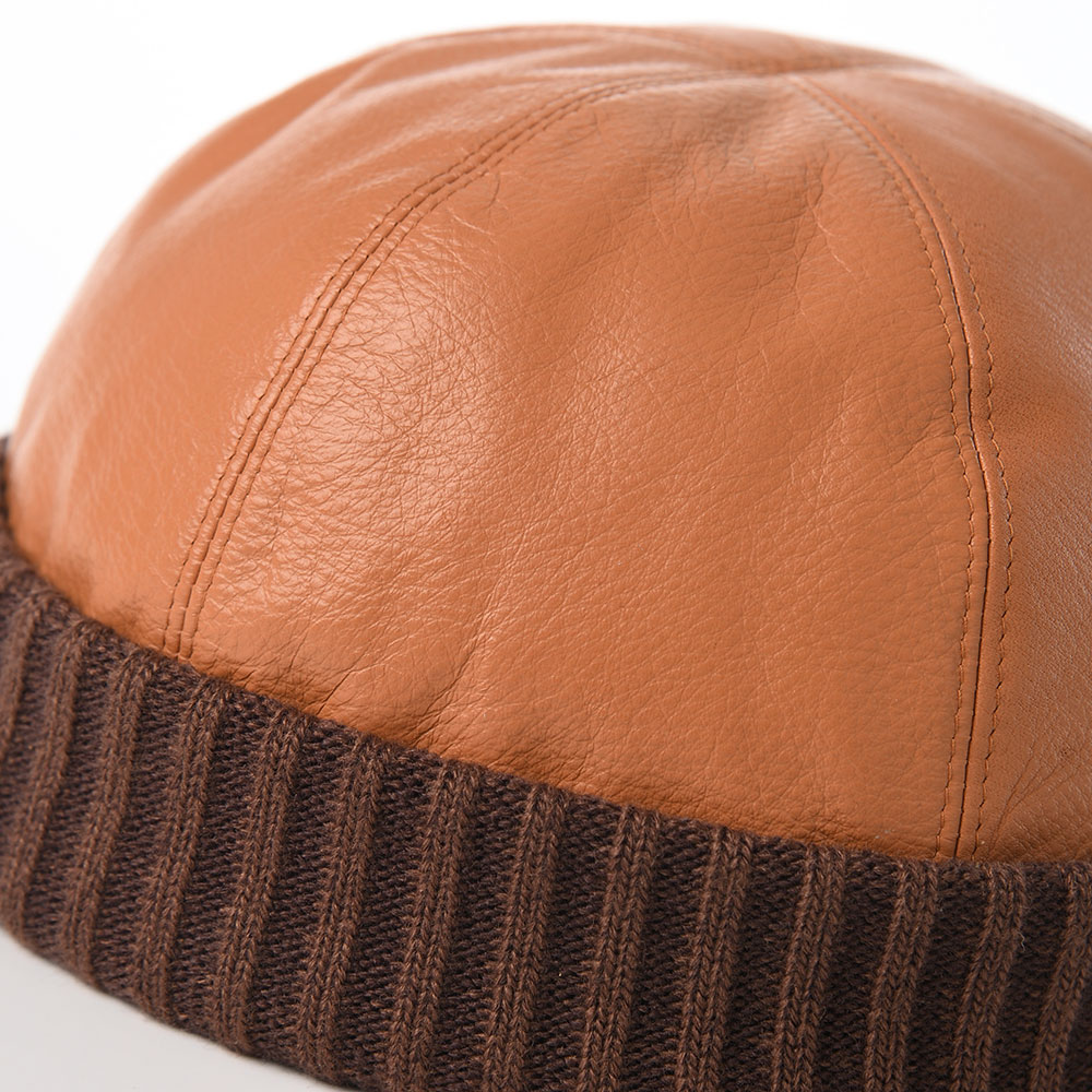 STETSON（ステットソン） 帽子 メンズ レディース LEATHER ROLL CAP