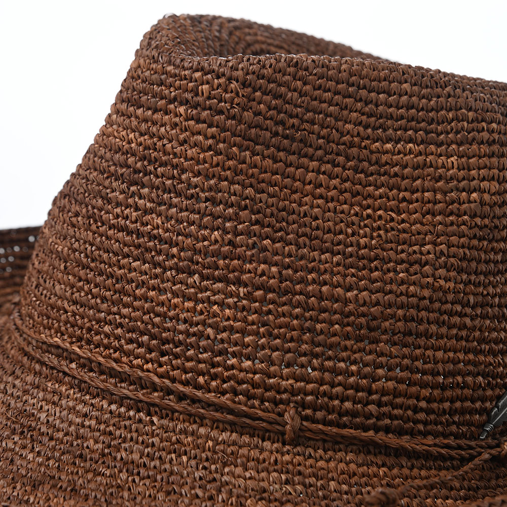 STETSON 帽子 中折れハット ストローハット 麦わら帽