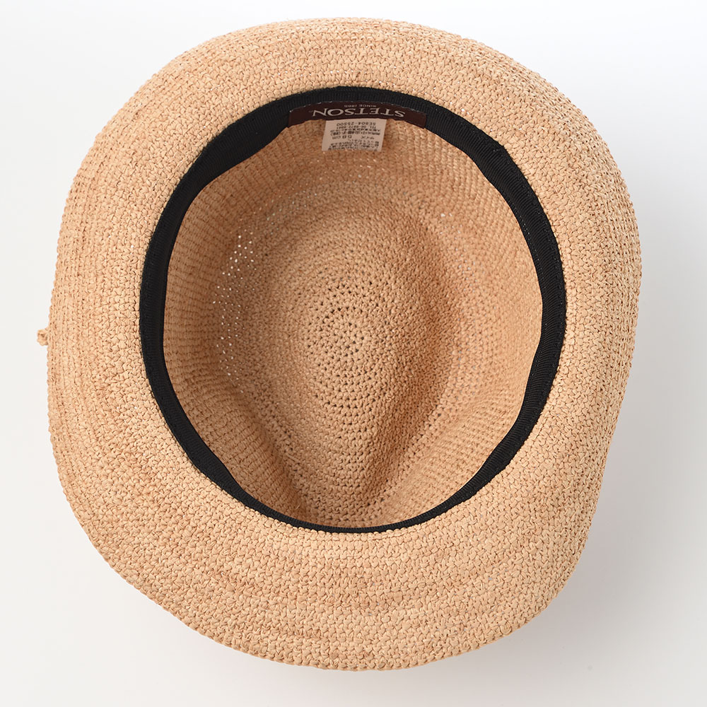 STETSON 帽子 中折れハット ストローハット 麦わら帽