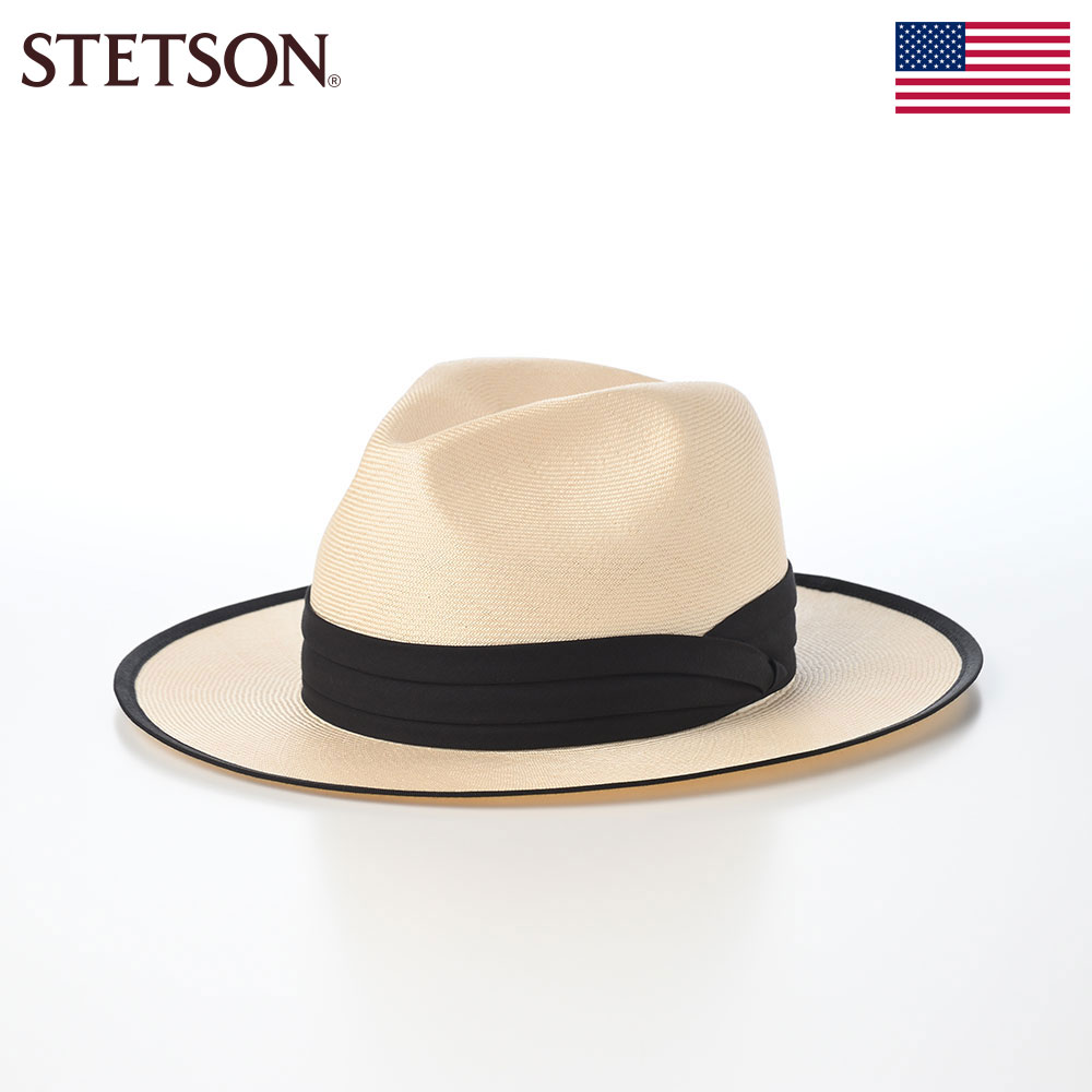 STETSON（ステットソン） 中折れハット ストローハット 帽子 メンズ