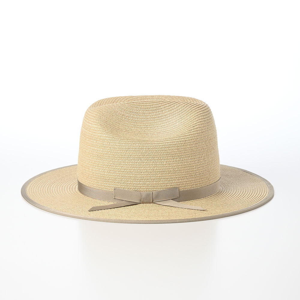 STETSONステットソンクリーム色 ウールハット 編み込みストラップ STETSON 帽子 中折れハット ストローハット 麦わら帽