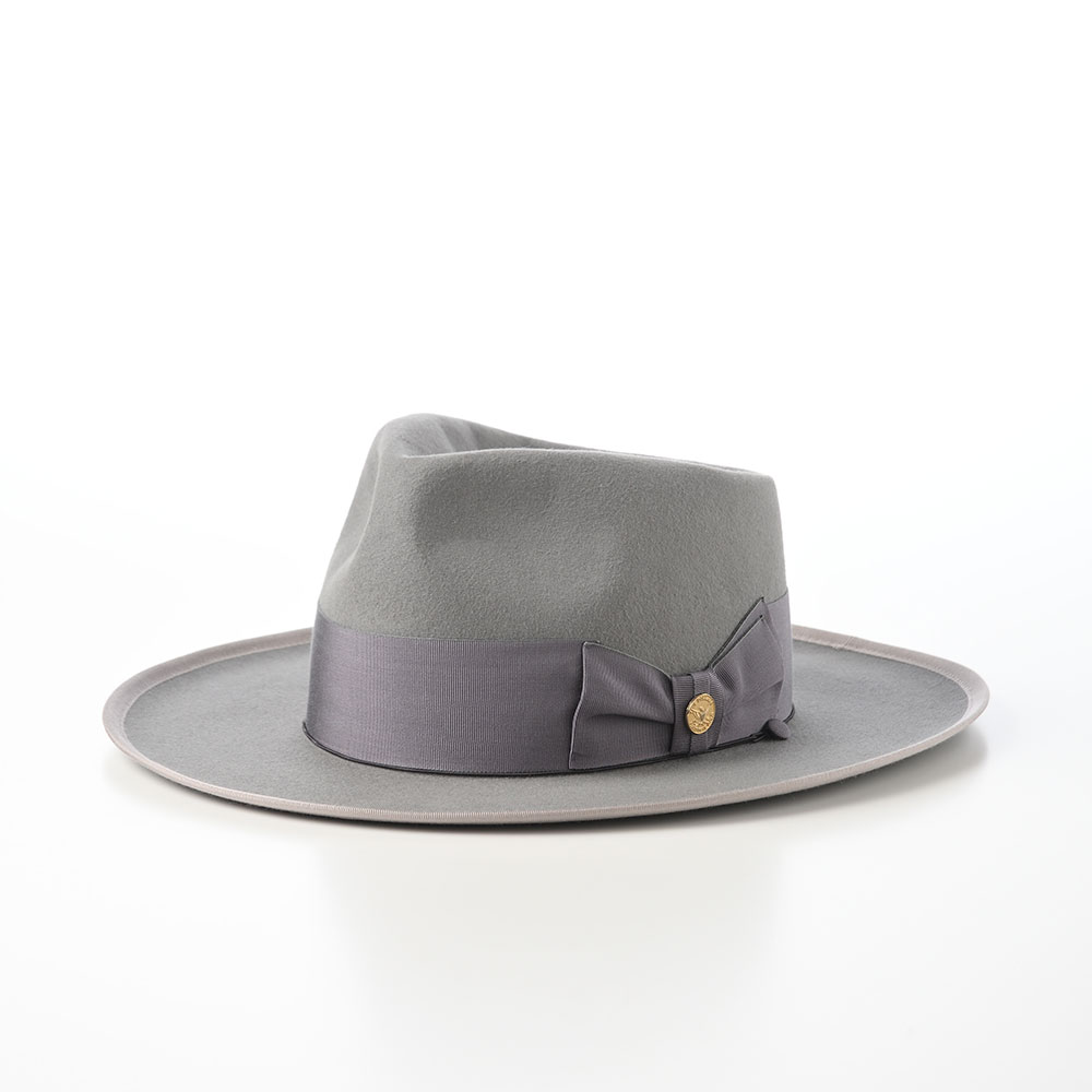 STETSON 中折れハット メンズ 秋 冬 フェルトハット 紳士帽 おしゃれ 160th JP OPENCRPWN（160th JP オープンクラウン） SE828 グレー 父の日ギフトの画像