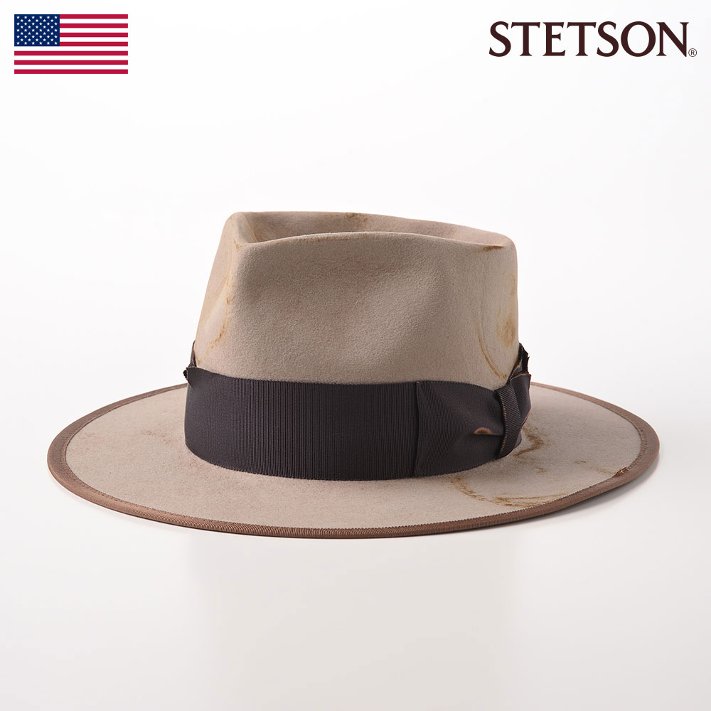 STETSON 中折れハット フェルト帽 メンズ レディース 秋 冬 大きい