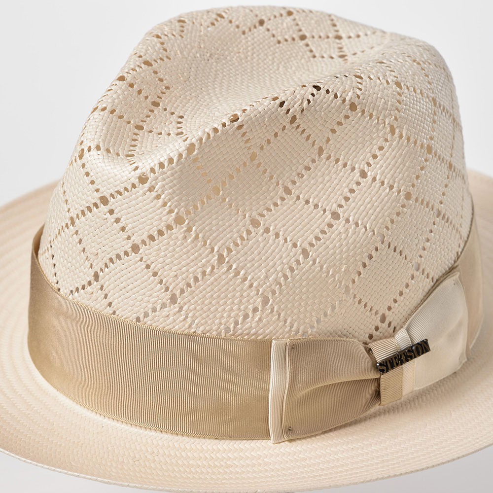 STETSON（ステットソン） 中折れハット ストローハット 帽子 メンズ