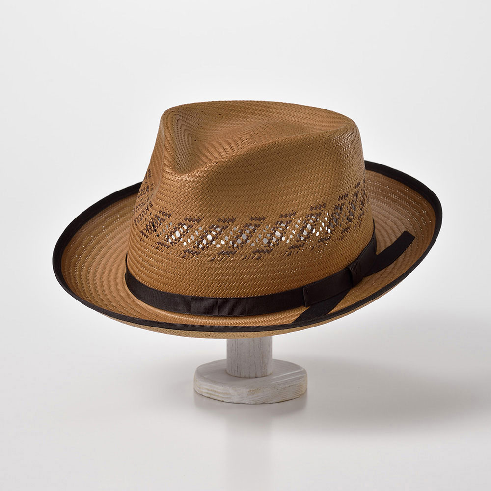 STETSON ハット STETSON BROKEN BOW 10X SHANTUNG STRAW GUS STYLE COWBOY