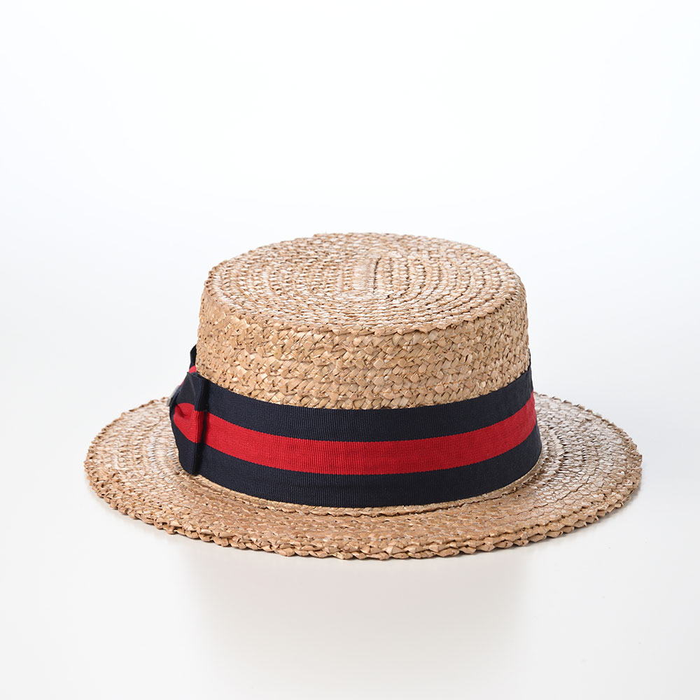 STETSON 帽子 カンカン帽 ステットソン NATURAL STRAW BOTER HAT