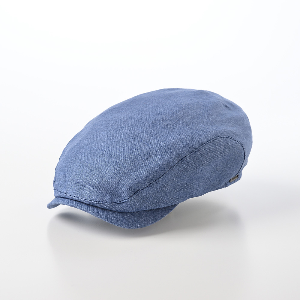 P2倍 キャスケット 帽子 メンズ キャップ レディース 春夏 Wigens Ivy Contemporary Cap（アイビー コンテンポラリー  キャップ）W101288 ブルー