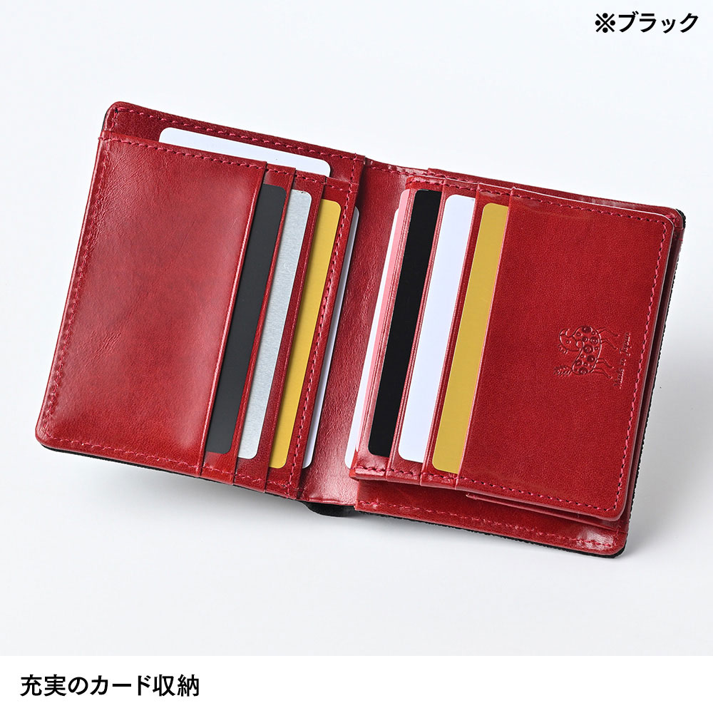 パープル レザー 二つ折り財布 ZOO（ズー） 二つ折り財布 メンズ
