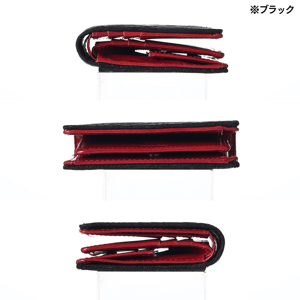 ZOO（ズー） 二つ折り財布 メンズ レディース 象革 バイカラー 二
