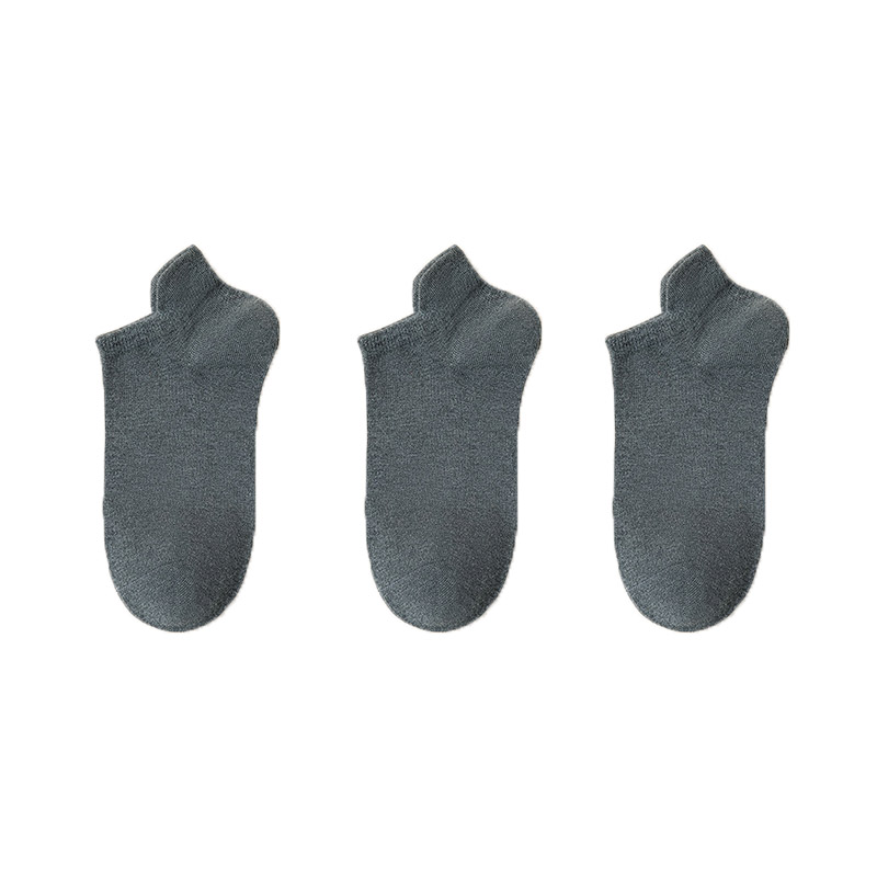 靴下 メンズ 綿100% 素肌にやさしい 3足セット 夏用 くるぶし 薄手 紳士 レディース ビジネス プライベート ソックス ショット おしゃれ 無地 | ブランド登録なし | 05