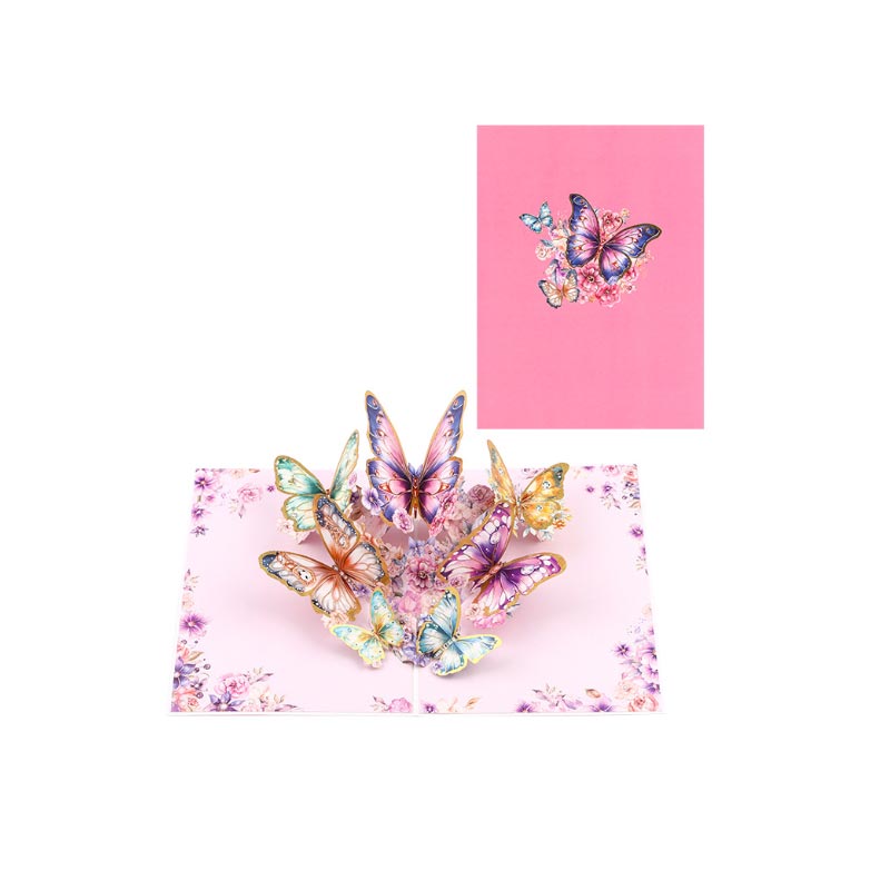 母の日 メッセージカード グリーティングカード カーネーション バースデーカード 感謝 おしゃれ 立体 花束 3D 手作り かわいい お祝い 封筒付き | ブランド登録なし | 02