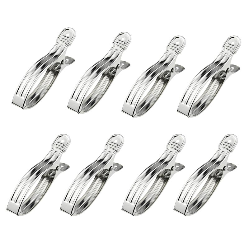 洗濯バサミ ステンレス 8個 12個 40個 大きい 小きい 大型 大容量 強力 おしゃれ 洗濯ばさみ 洗濯クリップ 滑り止め 防風クリップ 物干し 布団干し | ブランド登録なし | 01