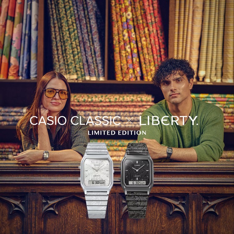 CASIO（カシオ） カシオクラシック 腕時計 リバティ コラボ 限定モデル