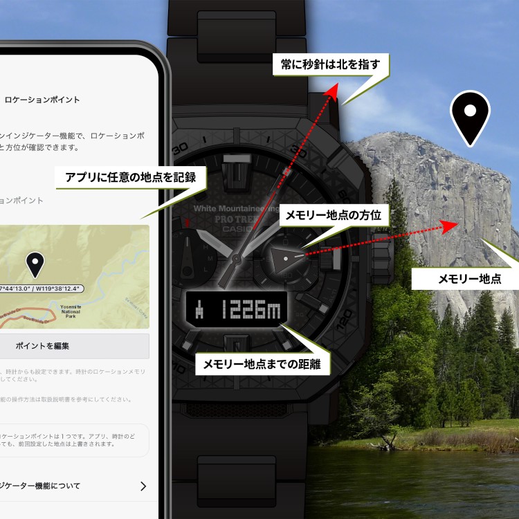 PRO TREK カシオ プロトレック 腕時計 クライマーライン White