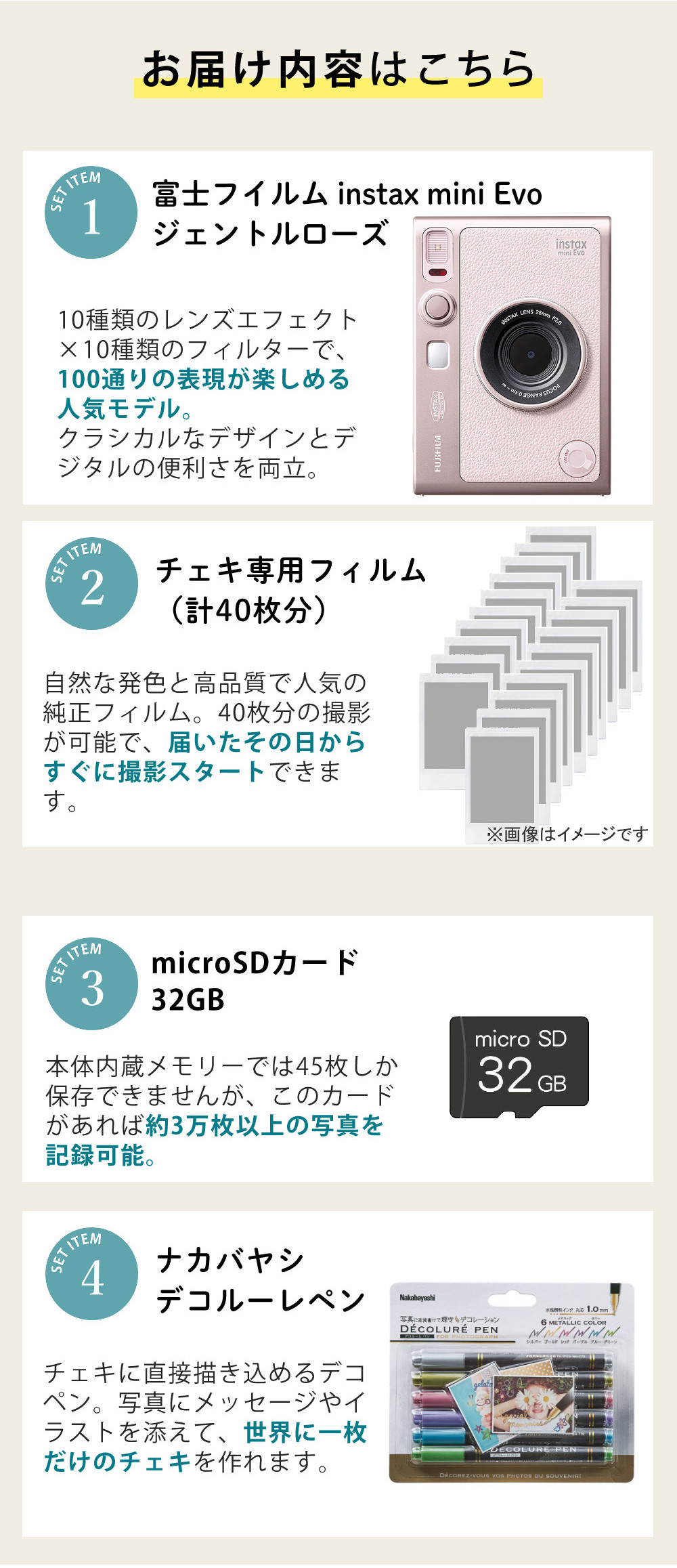 AXIZ_Rose チェキ AXIZ 2023AW_ランダムチェキ