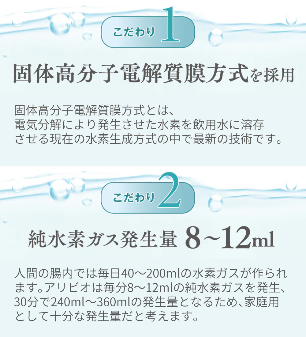 トラストレックス（TRUSTLEX） 小型純水素ガス吸入器 アリビオ 家庭用