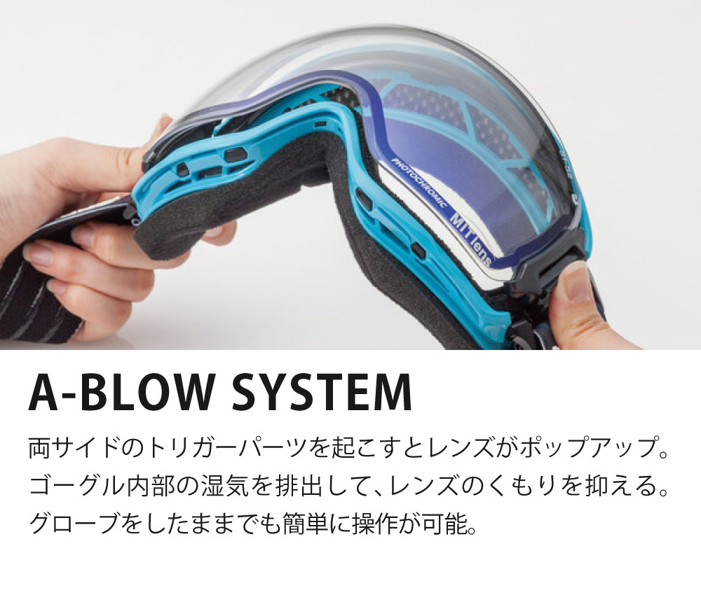 SWANS（スワンズ） ゴーグル RIDGELINE RL-MDH-CMIT-GD SIV 調光×MIT