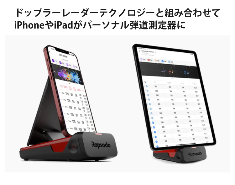 ラプソード モバイルトレーサー MLM 弾道測定器（iPhone/iPadのみ対応）日本国内正規品 Rapsodo Mobile Launch  Monitor モバイルロンチーモニター ゴルフ 練習