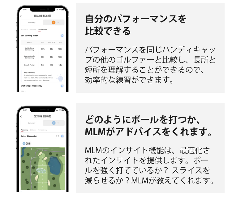 ラプソード モバイルトレーサー MLM 弾道測定器（iPhone/iPadのみ対応