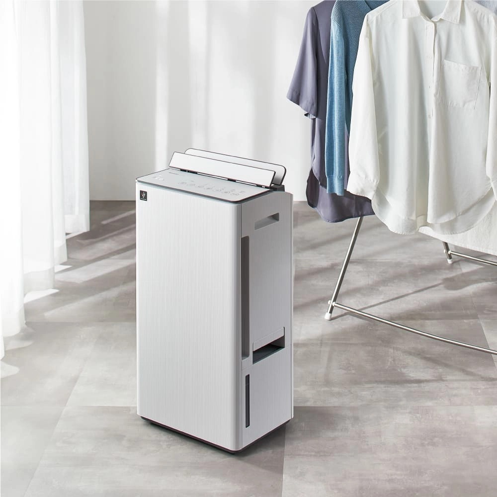 SHARP（シャープ） 衣類乾燥除湿機 CV-T190-W ホワイト コンプレッサー