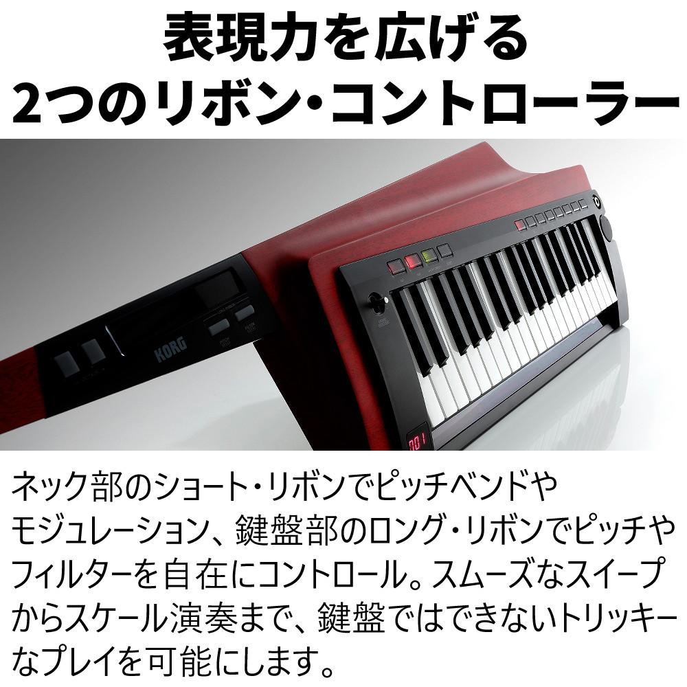 KORG（コルグ） ショルダーキーボード KEYTAR RK-100S 2 ブラック