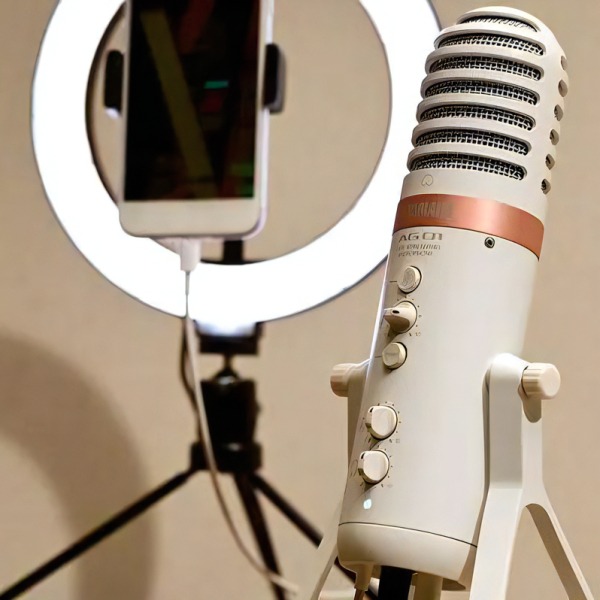 YAMAHA ヤマハ ライブストリーミング・マイクロフォン AG01 B